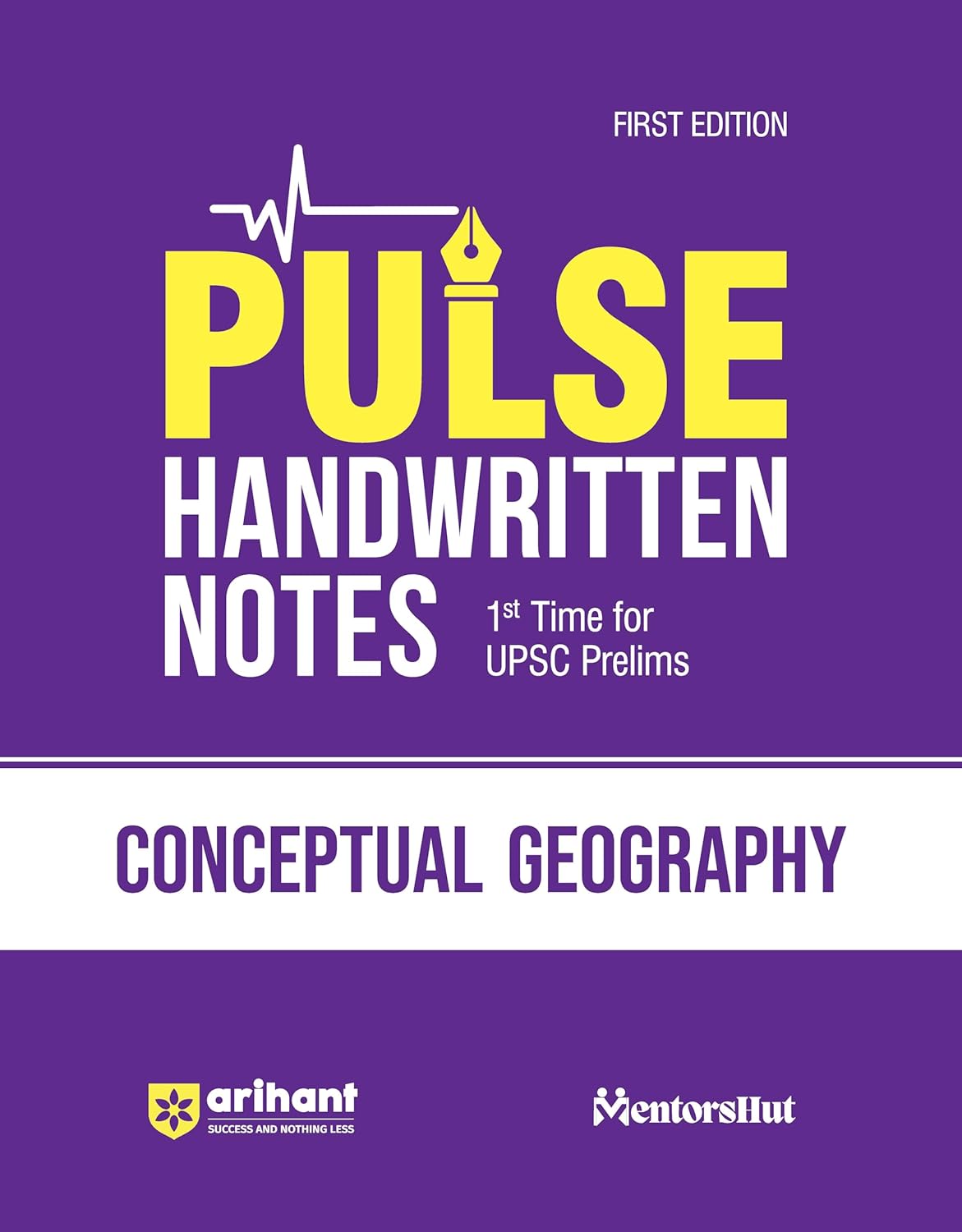 Arihant PULSE CONCEPTUAL GEOGRAPHY Coloured Handwritten Notes