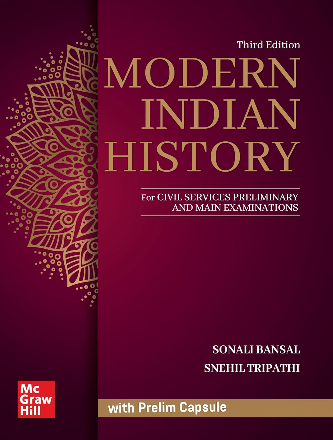 Modern Indian History UPSC Book (English), 3rd Edition for Civil Services Prelims & Mains Exam 2024 & State PCS Exam | Chapterwise Solved Previous Year Questions (upto 2023)