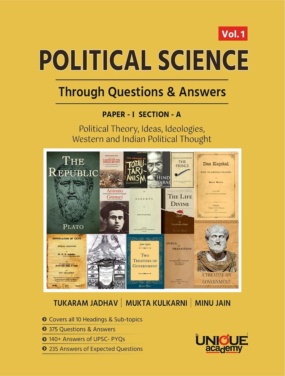 Political Science Through Q&A - Paper 1 Section A VOL - 1