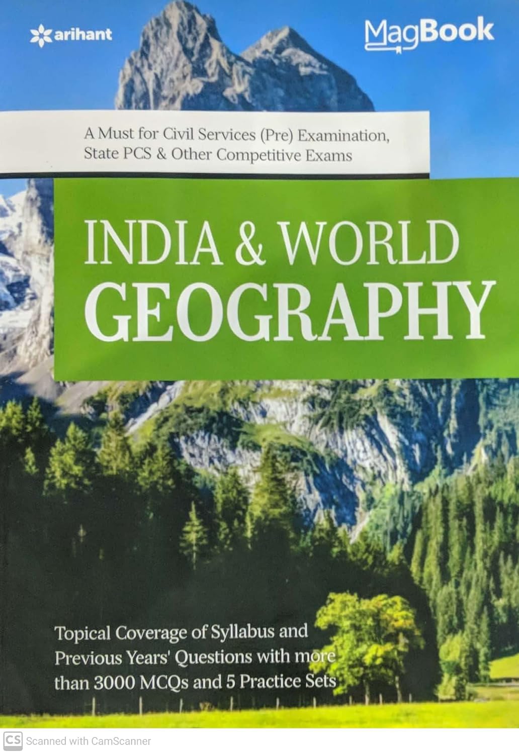 India & World Geography - MCQ's  Mag Book