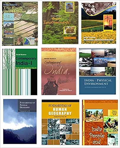 NCERT Textbook GEOGRAPHY Books 6th to 12th (1 Combo Set)